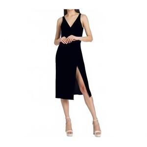 amanda uprichard venezia midi dress Amanda Uprichard Castello Midi Dress in Navy